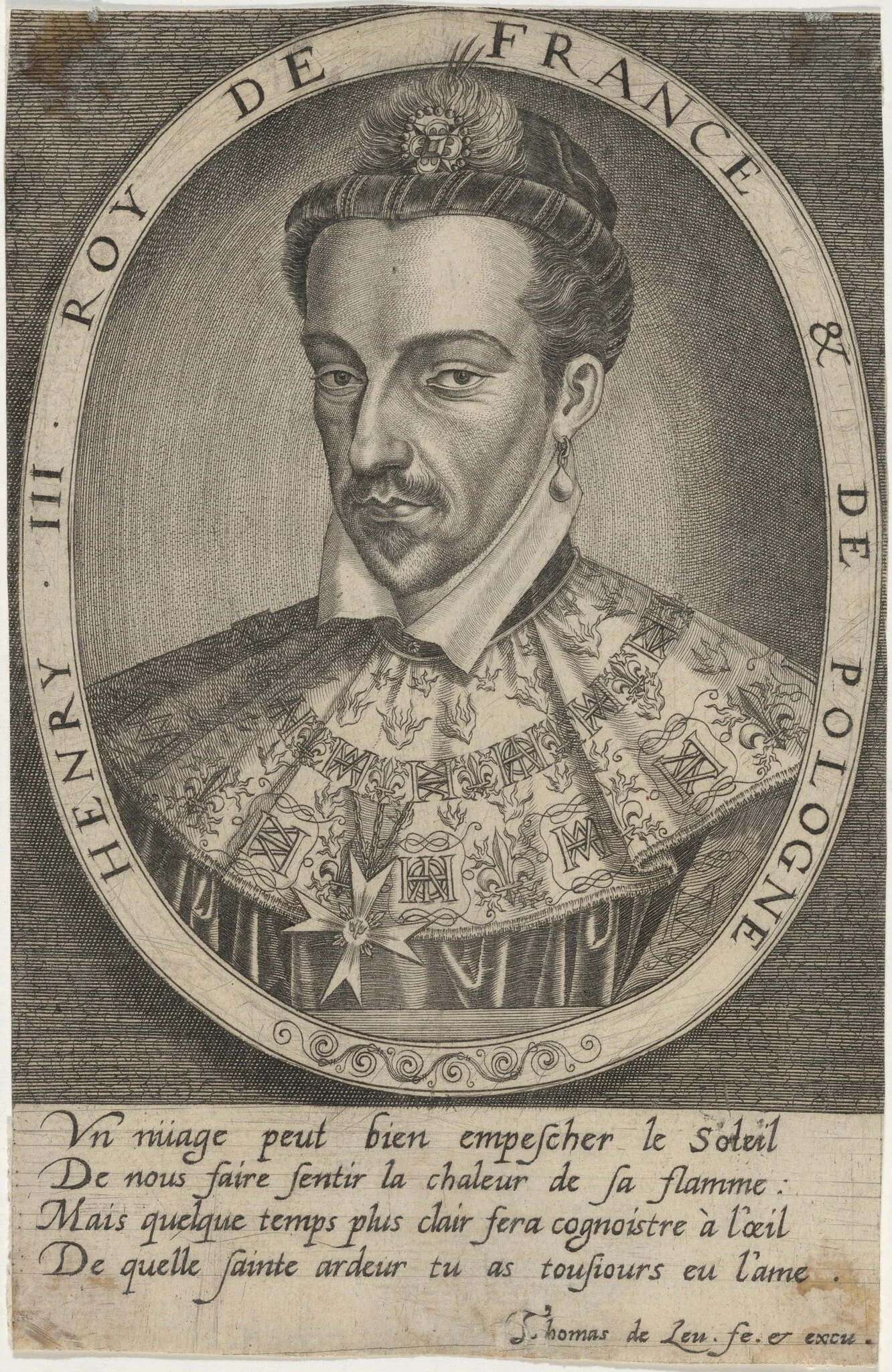 Henry III of France, detail