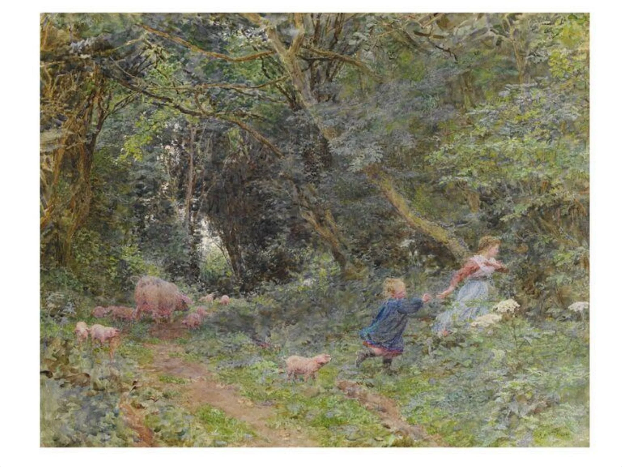 Under the Greenwood Tree, detail