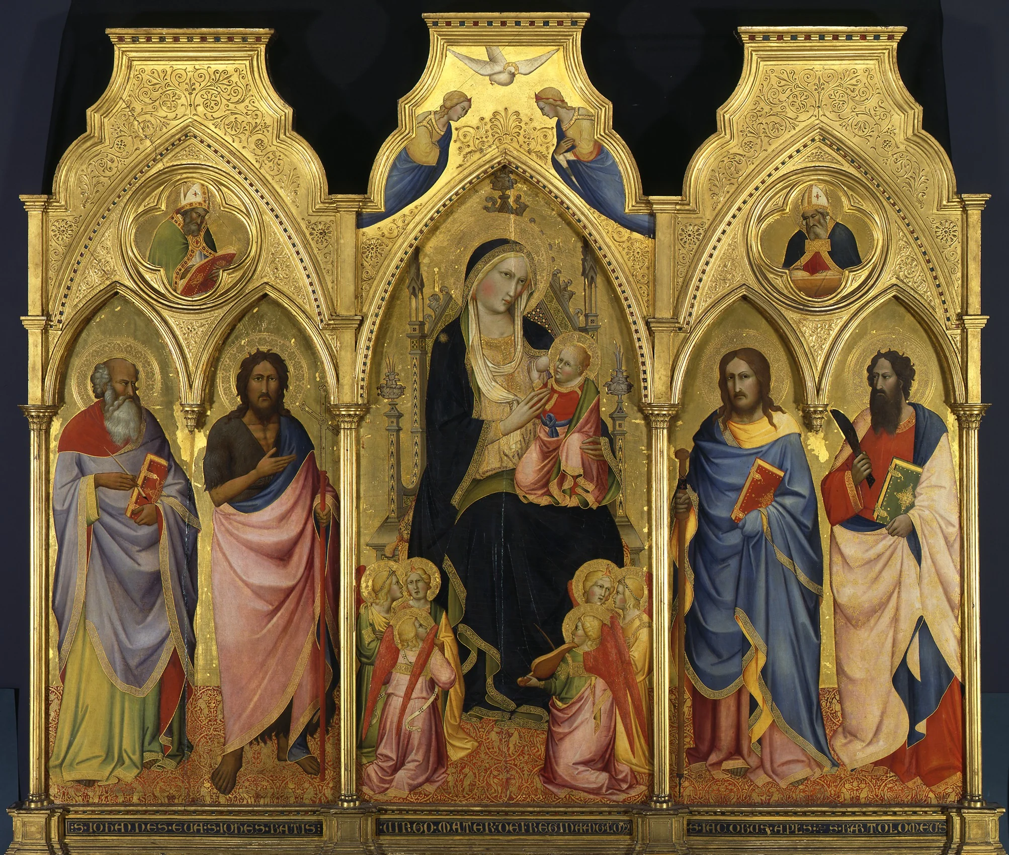 Triptych, detail