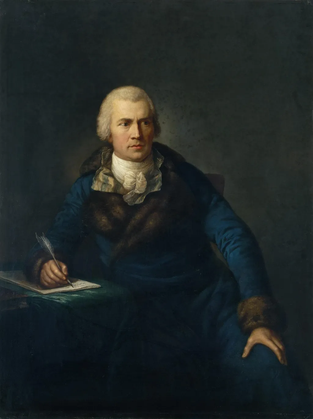 Portrait of Prince Friedrich Heinrich Ludwig of Prussia, by Anna Dorothea Therbusch, oil, 1773