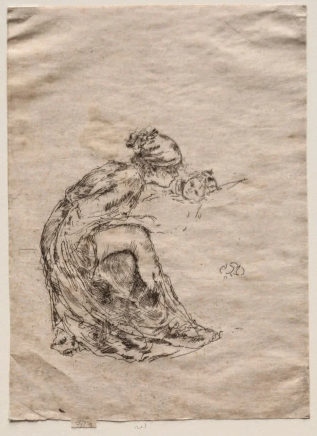 Cameo, No. 1 (Mother and Child), detail