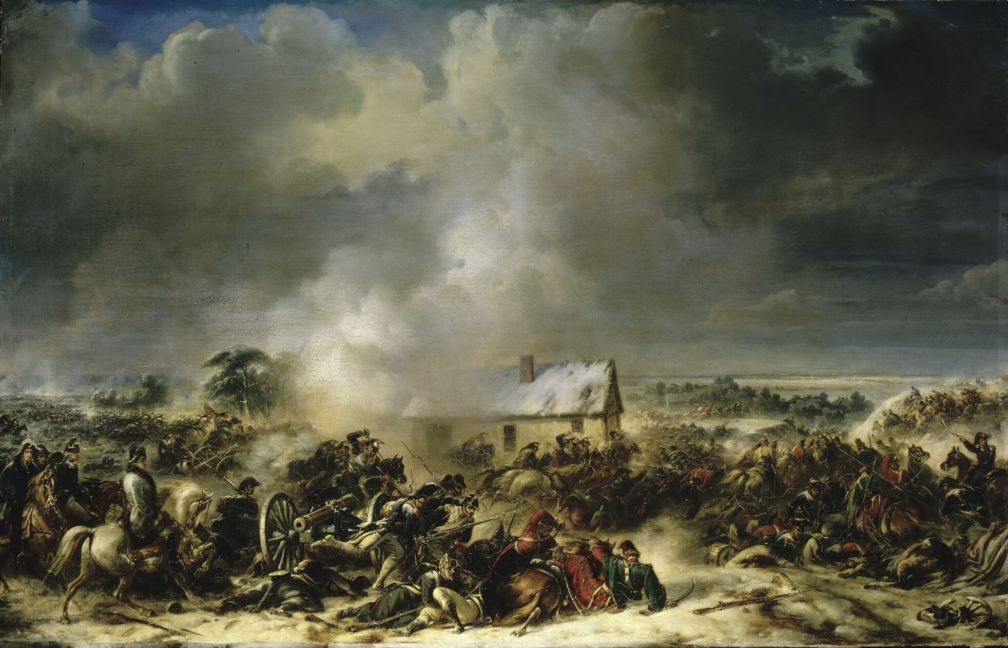 Battle of Hoff, February 6, 1807, detail