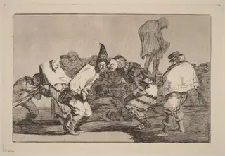 Disparate de Carnabal (Carnival Folly), by Francisco de Goya, ink, 1816