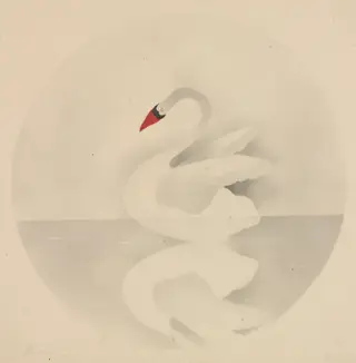 Swan, by Mary Altha Nims, 1804
