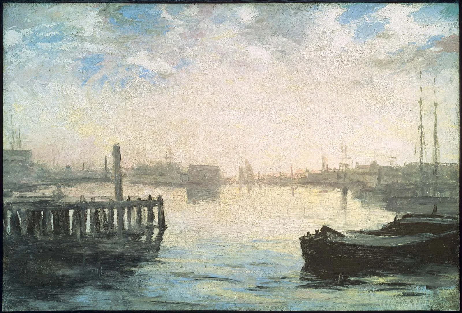 Gloucester Harbor, detail