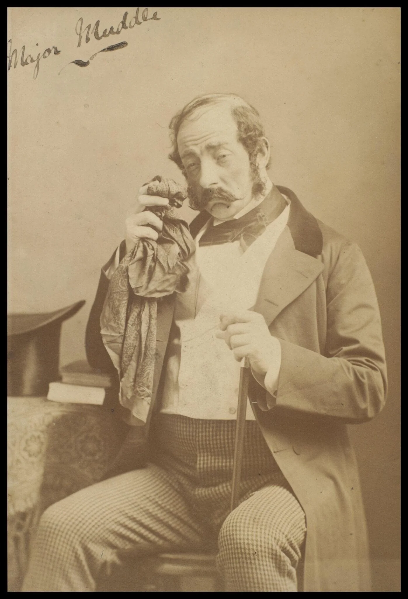 Guy Little Theatrical Photograph, detail