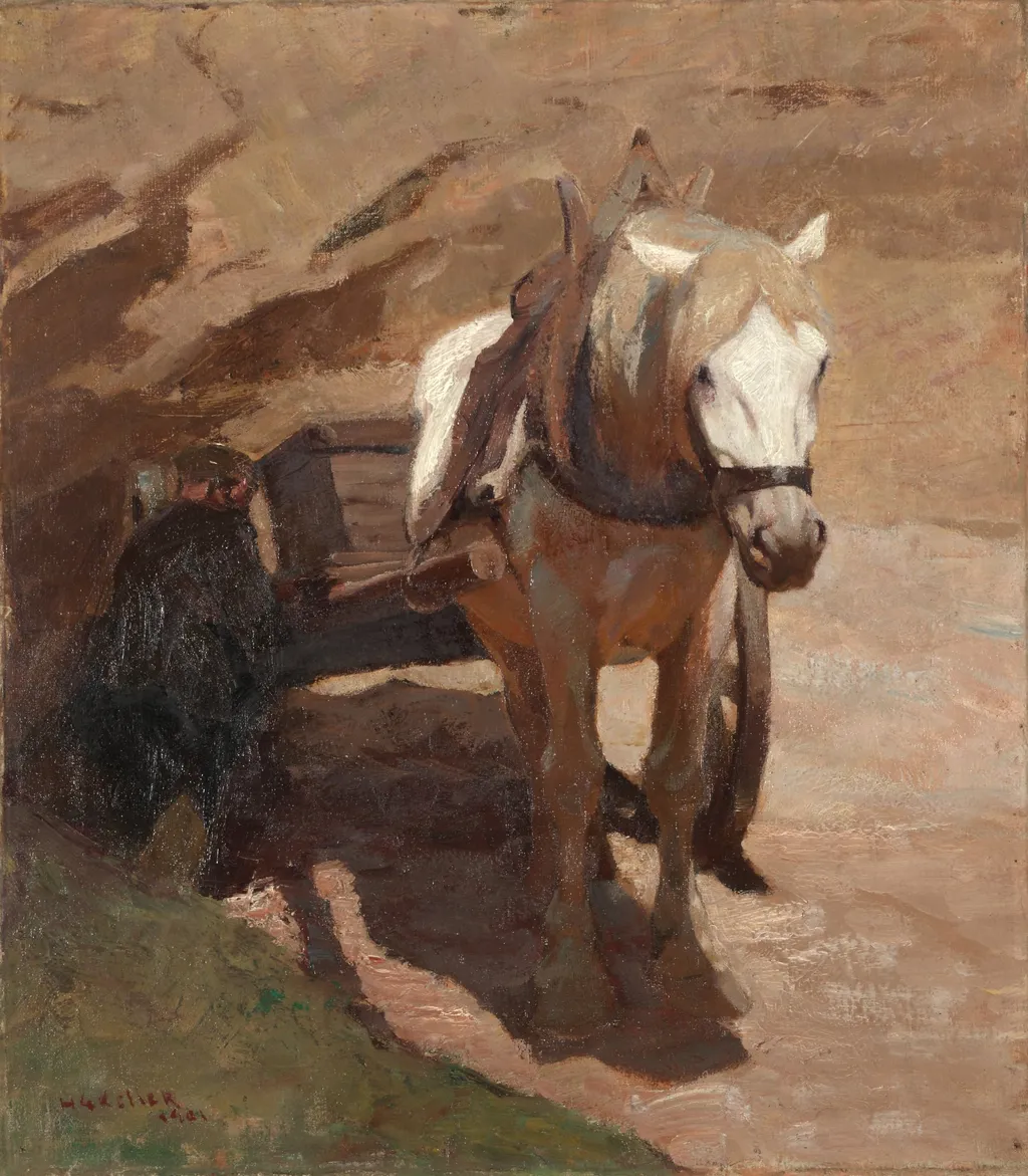 In the Sand-pit, by Henry Keller, unspecified, 1901