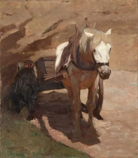 In the Sand-pit, by Henry Keller, unspecified, 1901