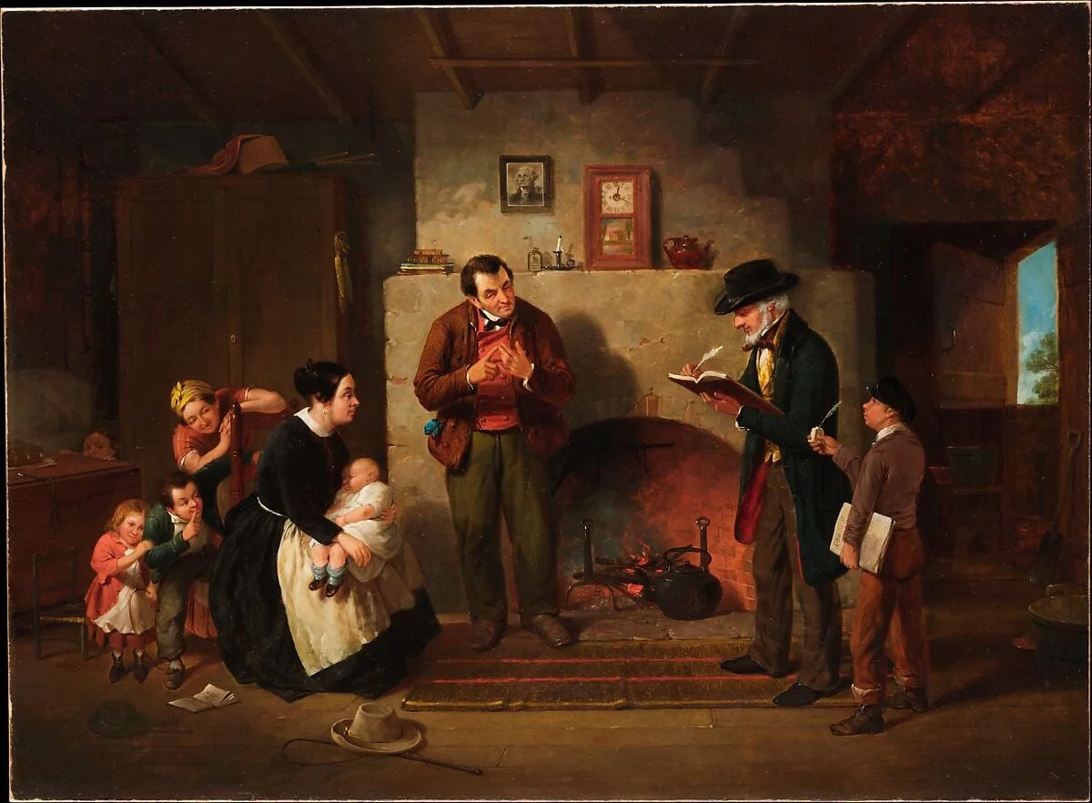Taking the Census, detail