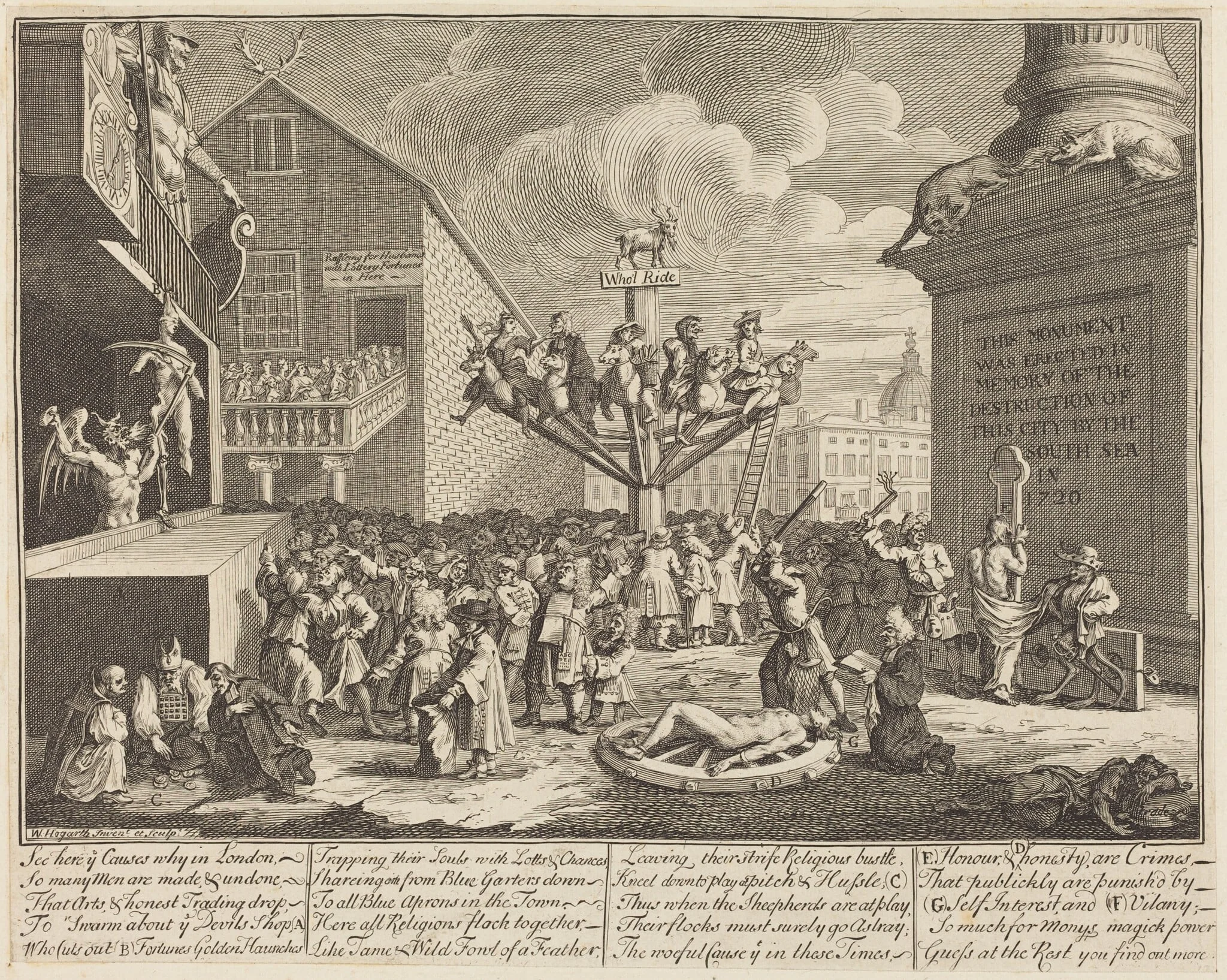 The South Sea Scheme, detail