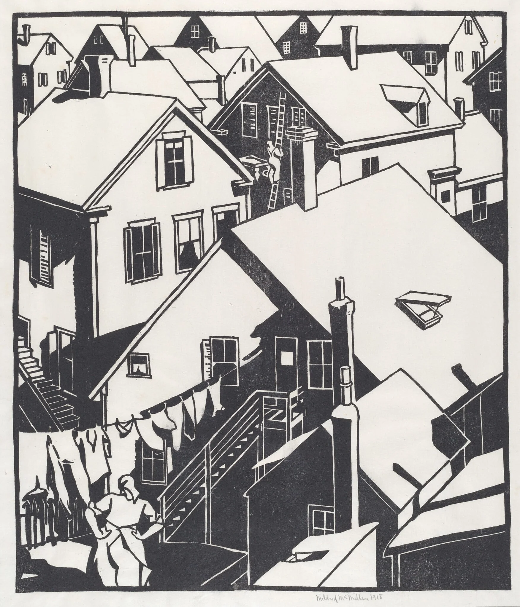 Housetops, detail