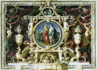 Juno and Flora, by Ignaz Unterberger, unspecified, 1792