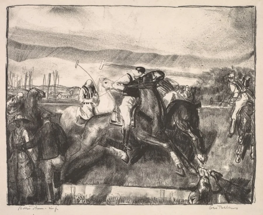 Polo Sketch, detail