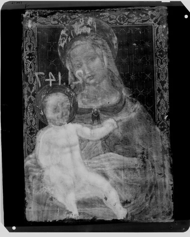 ''Madonna and Child'', detail