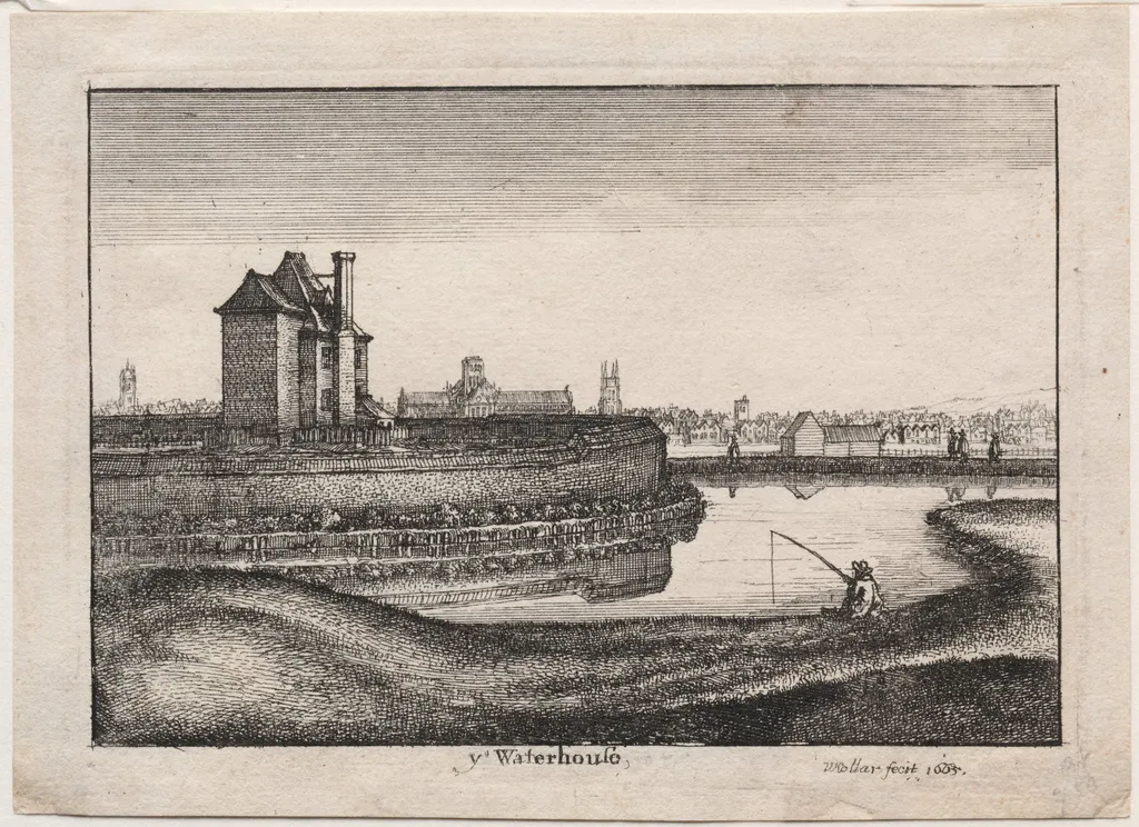 The Waterhouse, by Wenceslaus Hollar, 1665