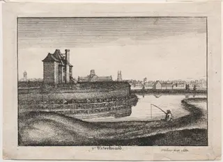The Waterhouse, by Wenceslaus Hollar, 1665