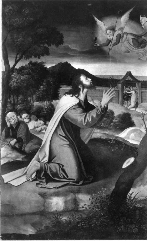 Christus am Ölberg, detail