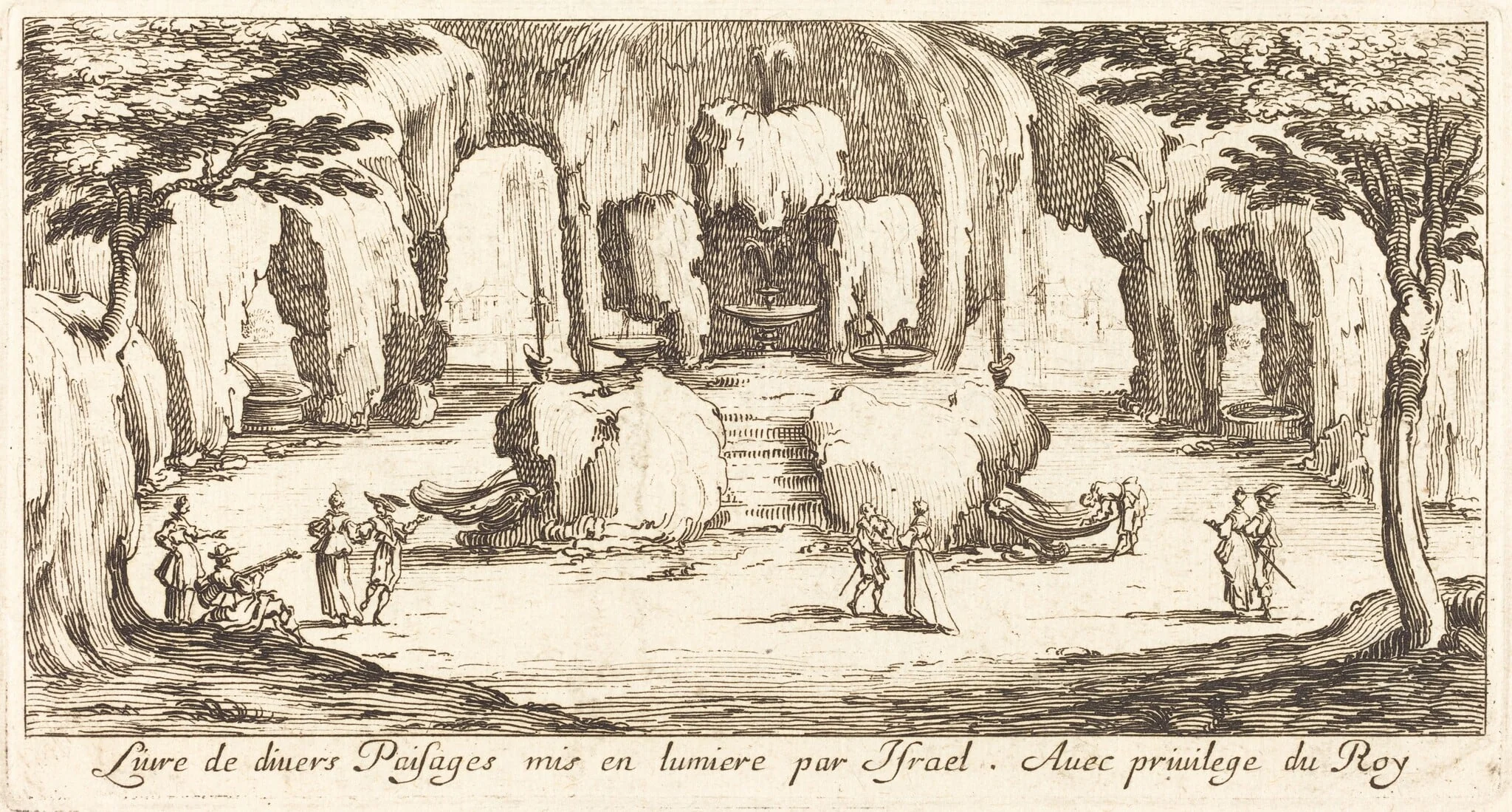 Subtitle for "Various Landscapes", detail