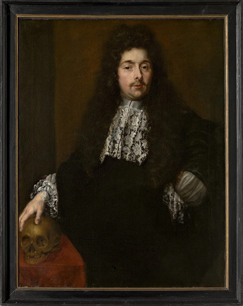 Portrait of Hendrik Franssens, Dean of the Surgeons' Guild in Bruges, detail