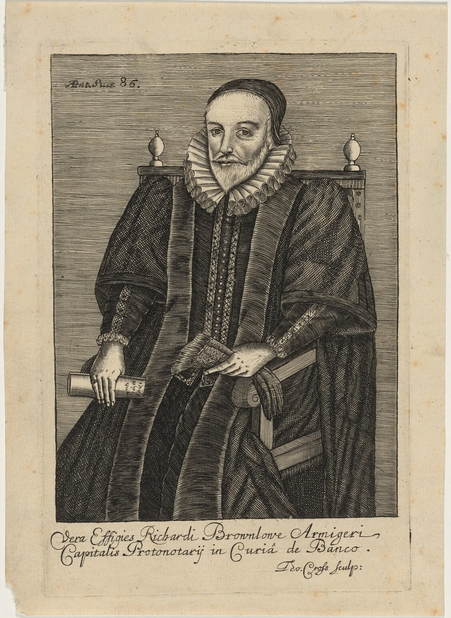 Richardi Brownlowe Armigeri, detail