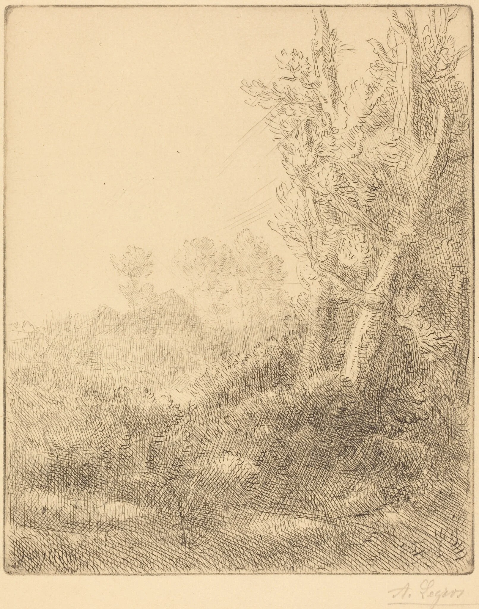 Old Village (Ville vieille), detail