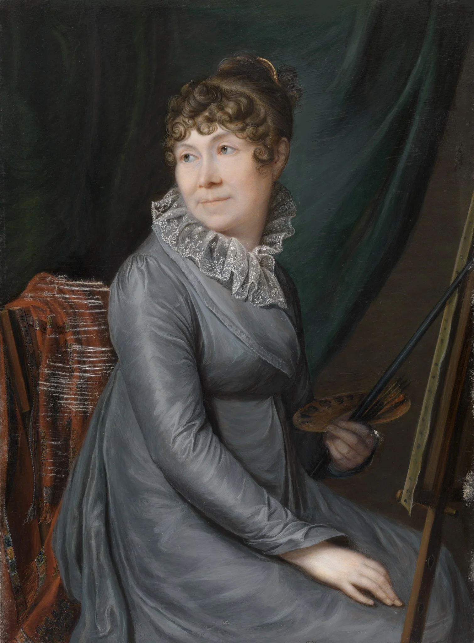 Marie Simons, Mother of the Artist, detail