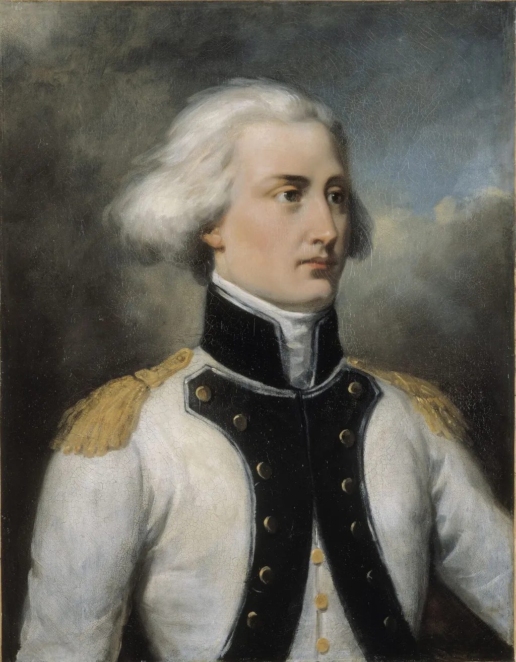 Portrait de Bon Adrien Jeannot de Moncey (1754-1842), capitaine au 7e de ligne en 1792, by Pierre-Joseph Dedreux-Dorcy, oil, 1834