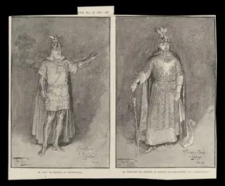 H Beard Print Collection, by Fred Pegram, 16