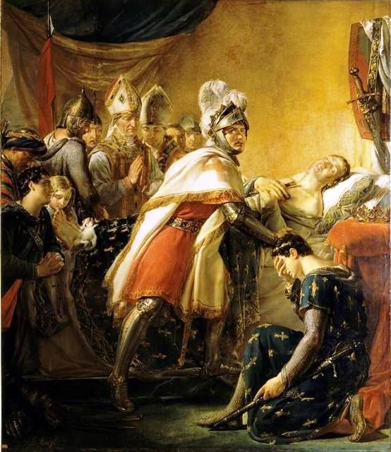Mort de Saint Louis devant Tunis, 25 août 1270, detail