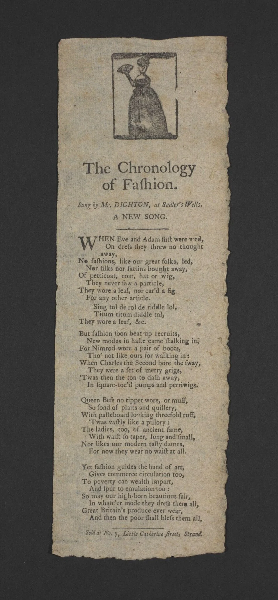 The Chronology of Fashion, detail