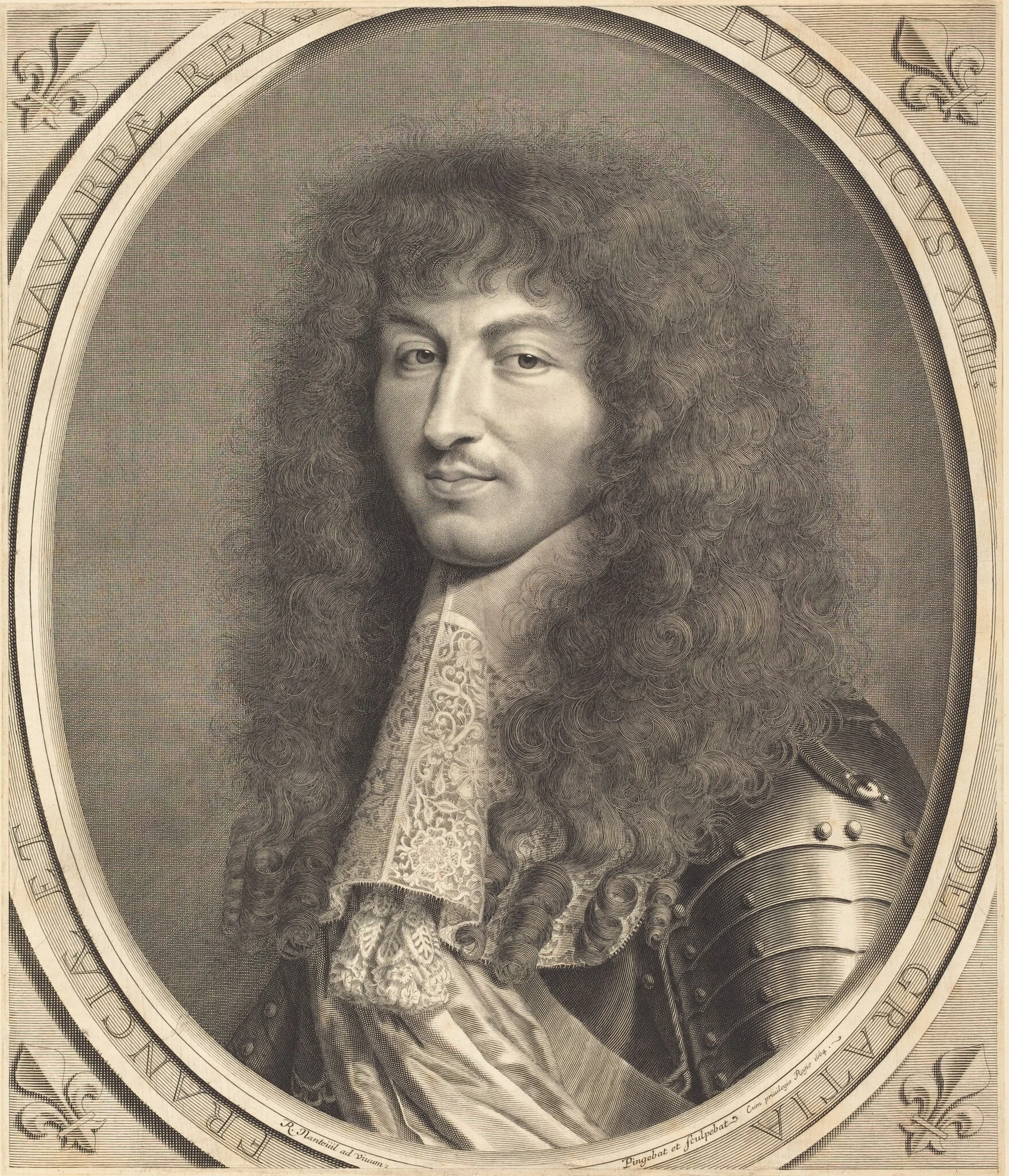 Louis XIV, detail