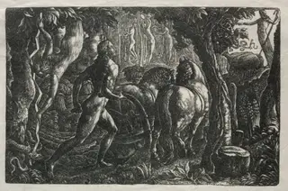 The Ploughman, by Edward Calvert, 1829