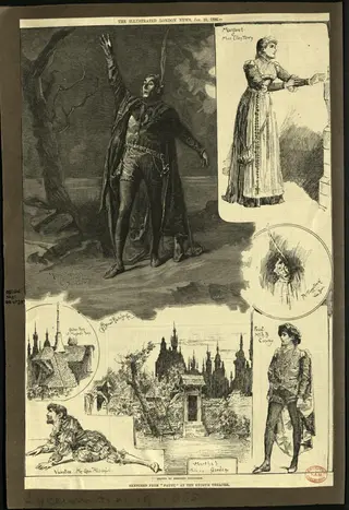 Faust, by John Bernard Partridge, 1886