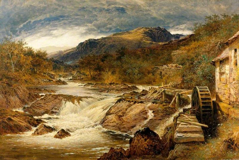 Rocky Landscape, detail