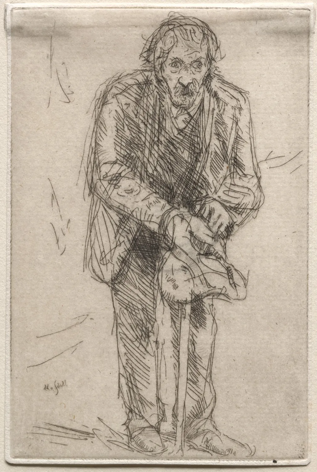 Paris:  The Old Lunatic, by Ernest Haskell, 1910