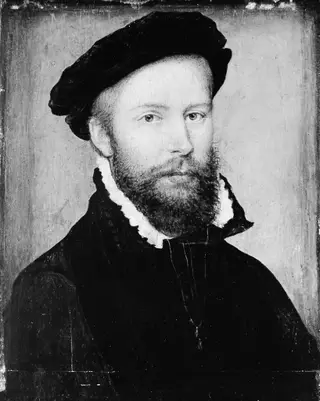 Portrait of a Man, by Corneille de Lyon, oil