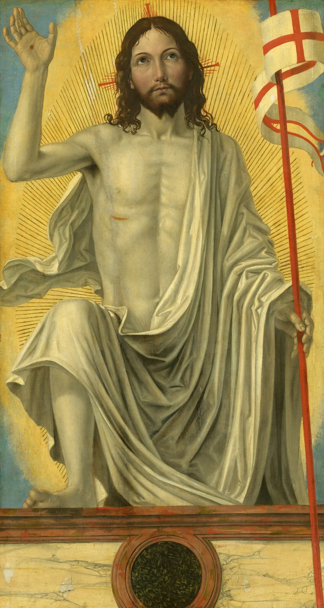 Christ Risen from the Tomb, detail