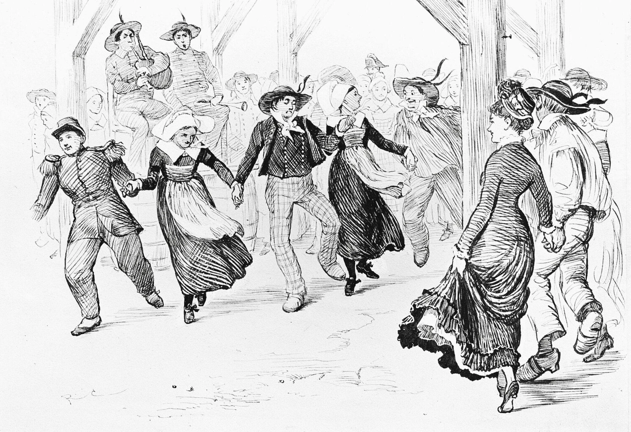 Breton Folk, detail