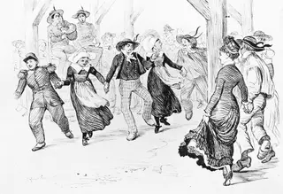 Breton Folk, by Randolph Caldecott, 1880