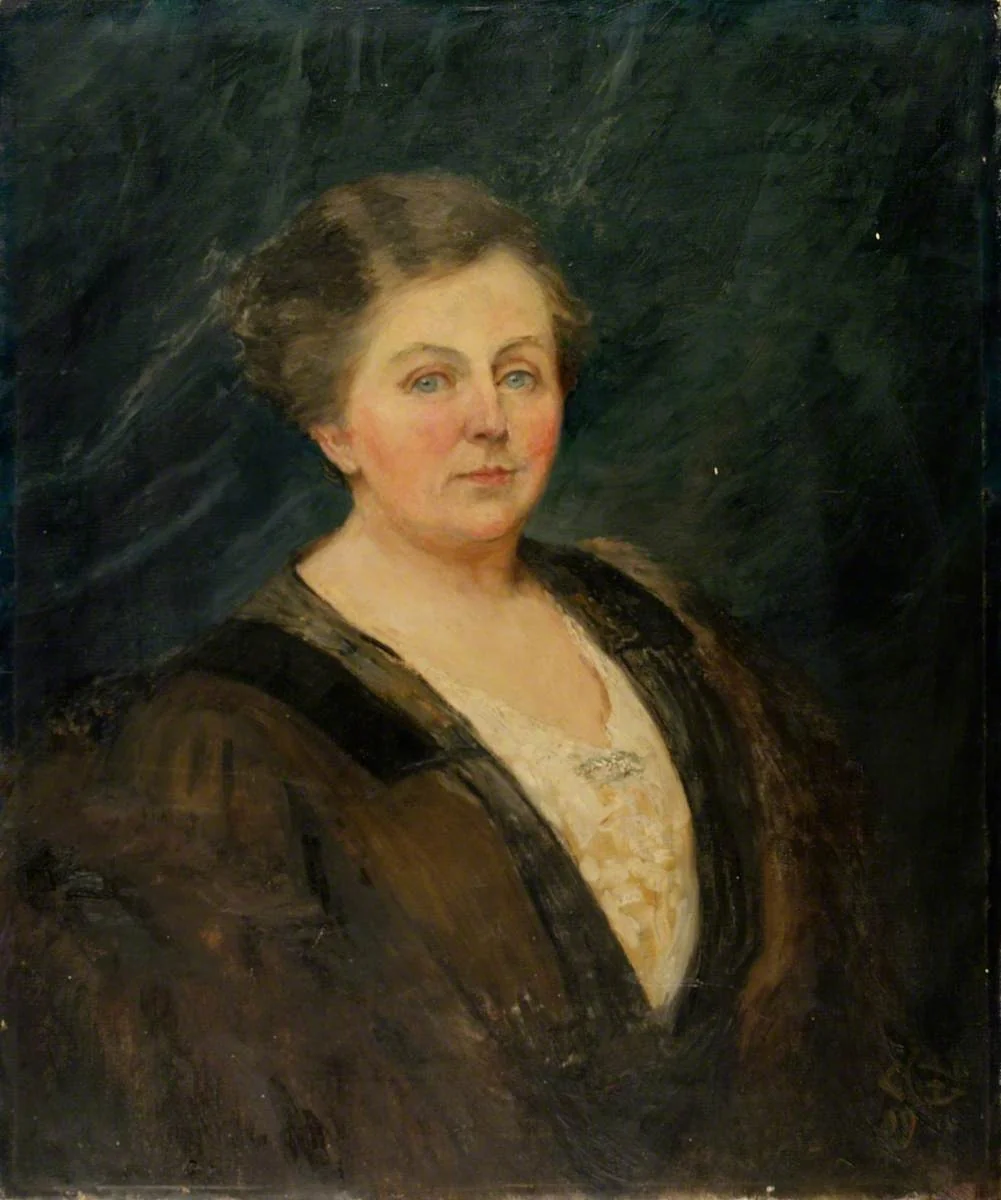 Dame Margaret Lloyd George (1866–1941), detail