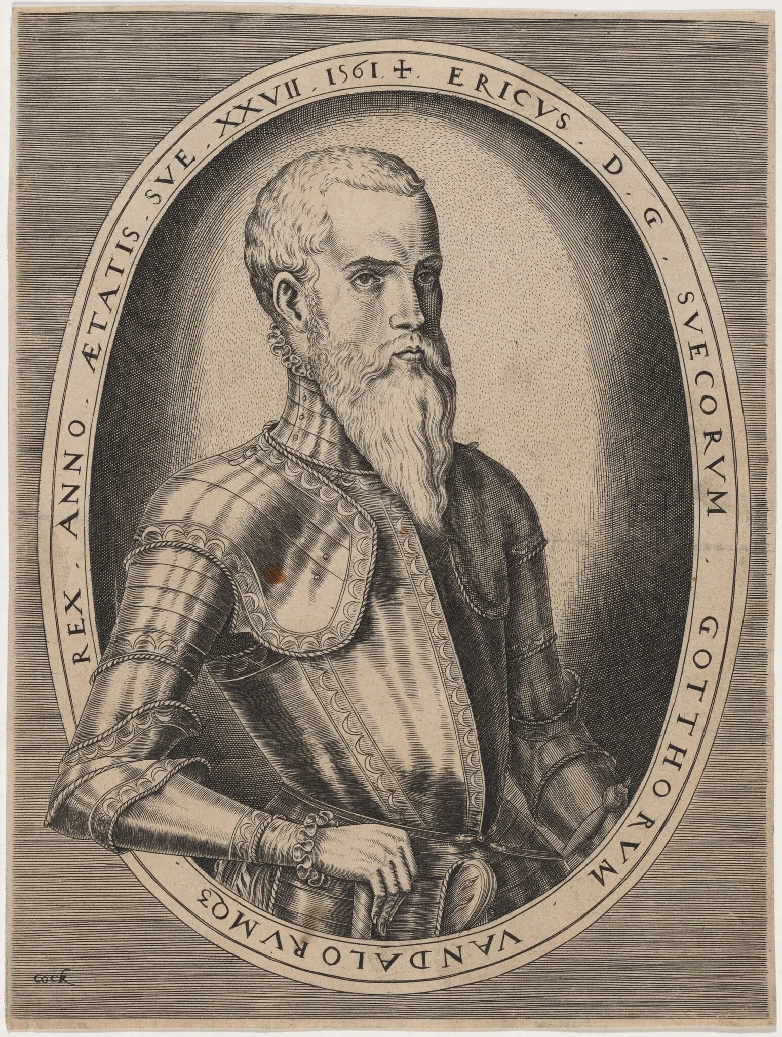 Eric XIV, King of Sweden, detail