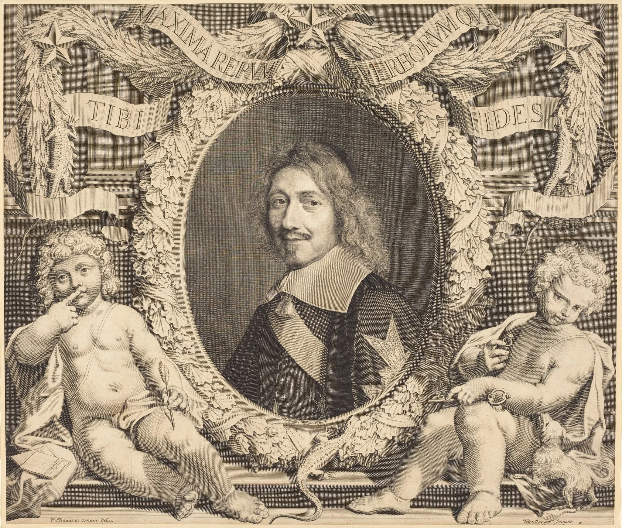 Chancellor Michel Le Tellier, detail