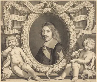 Chancellor Michel Le Tellier, by Robert Nanteuil, ink, 1662