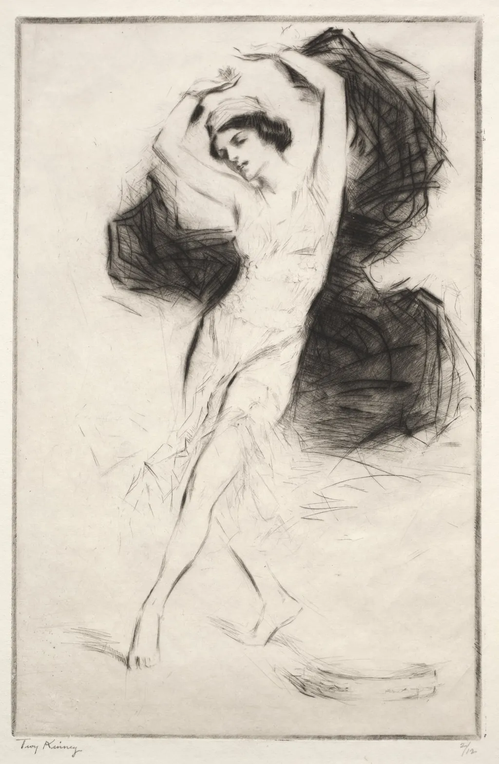 Sophie Pflanz in Cleopatre, by Troy Kinney, 1920