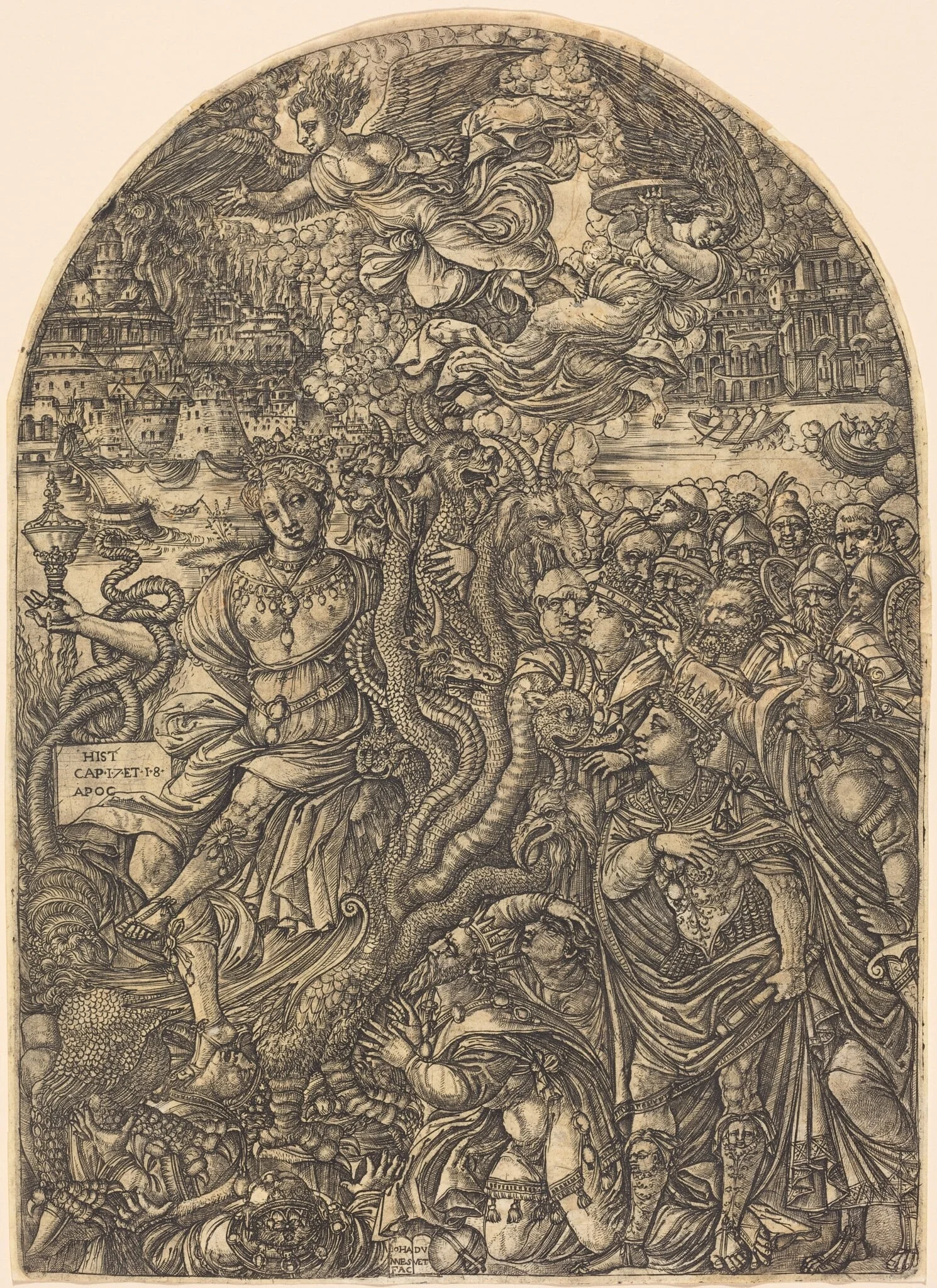 The Babylon Harlot, detail