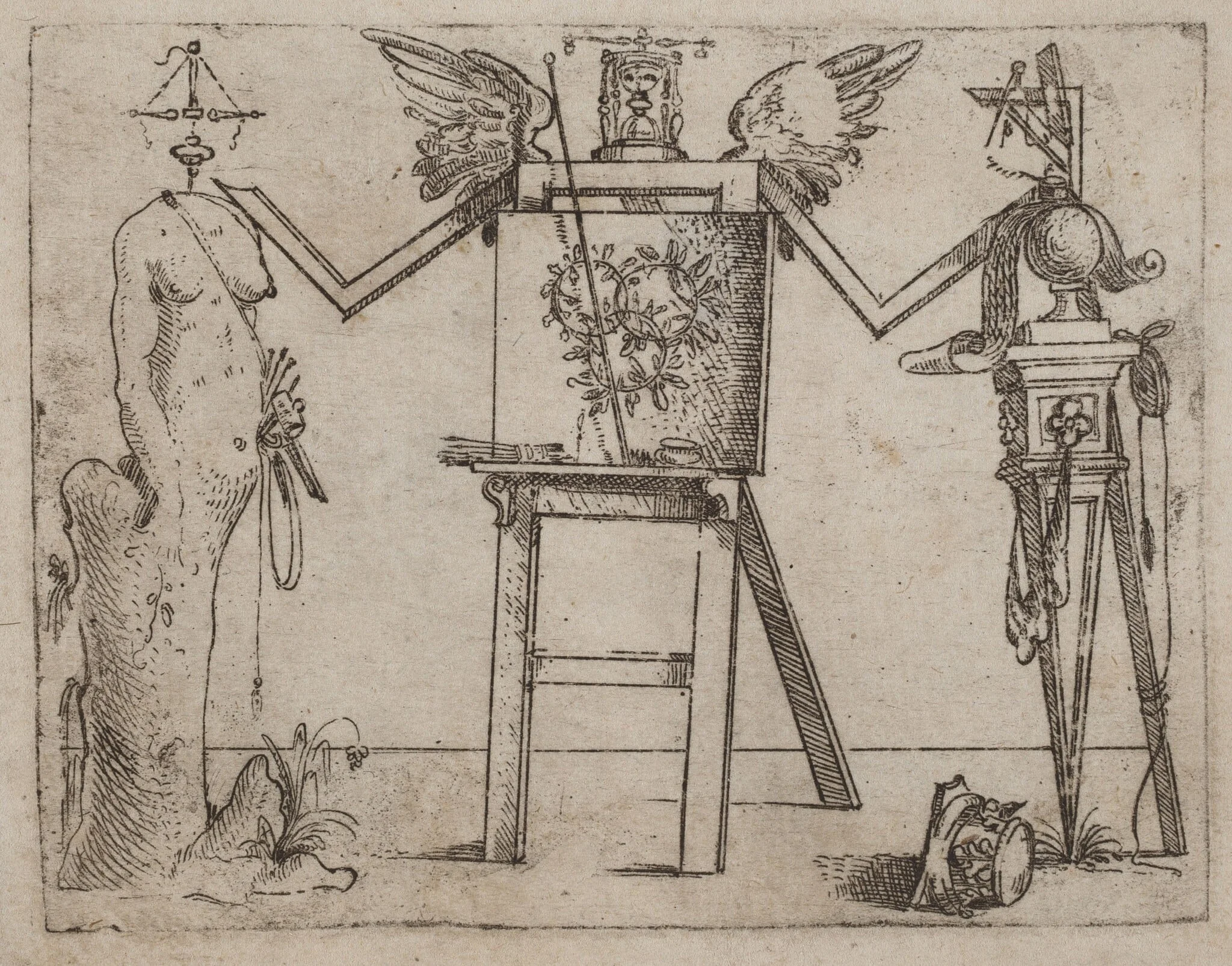 From "Bizzarie di varie Figure", detail