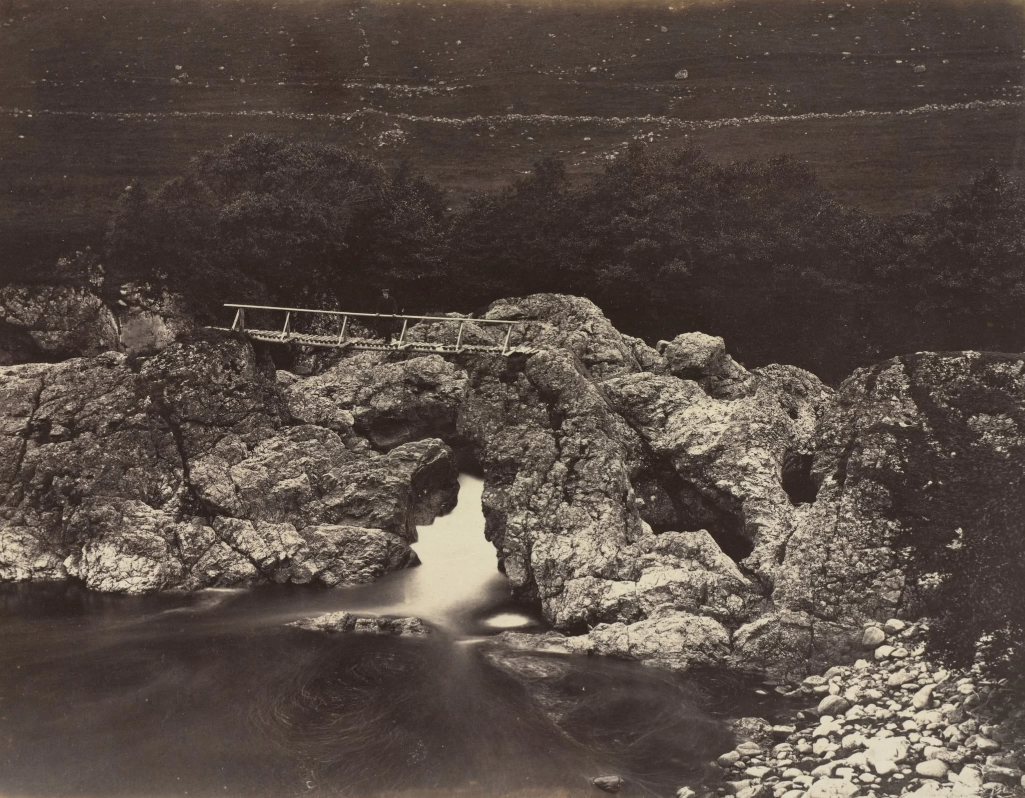 Shepherd's Bridge near Forest Lodge, detail