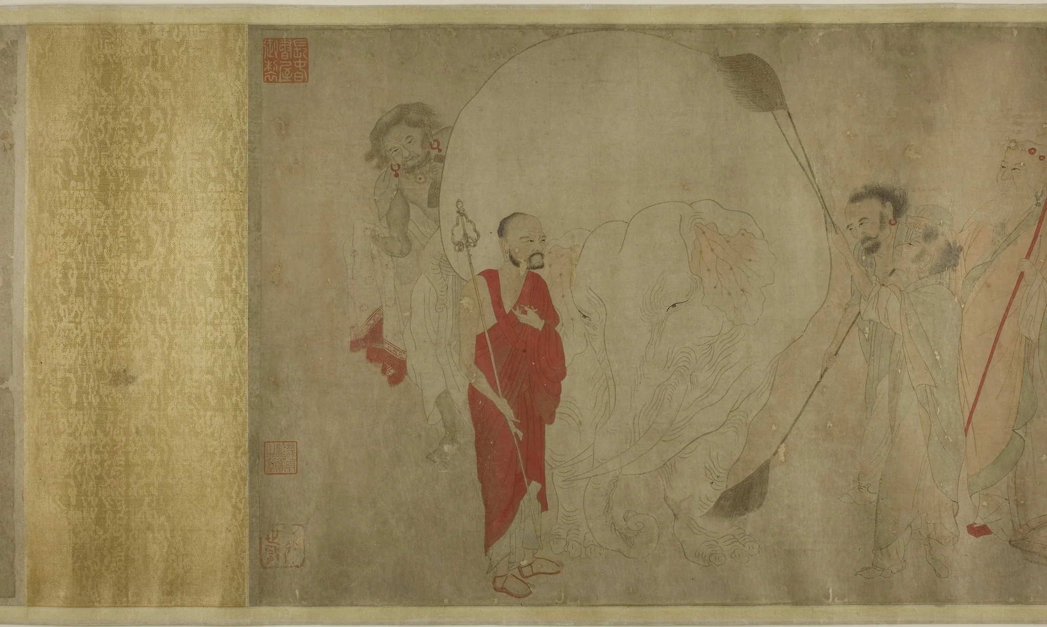 Washing the White Elephant, detail