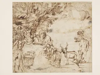 The Sacrifice of Iphigenia, by Pietro Testa, 1642