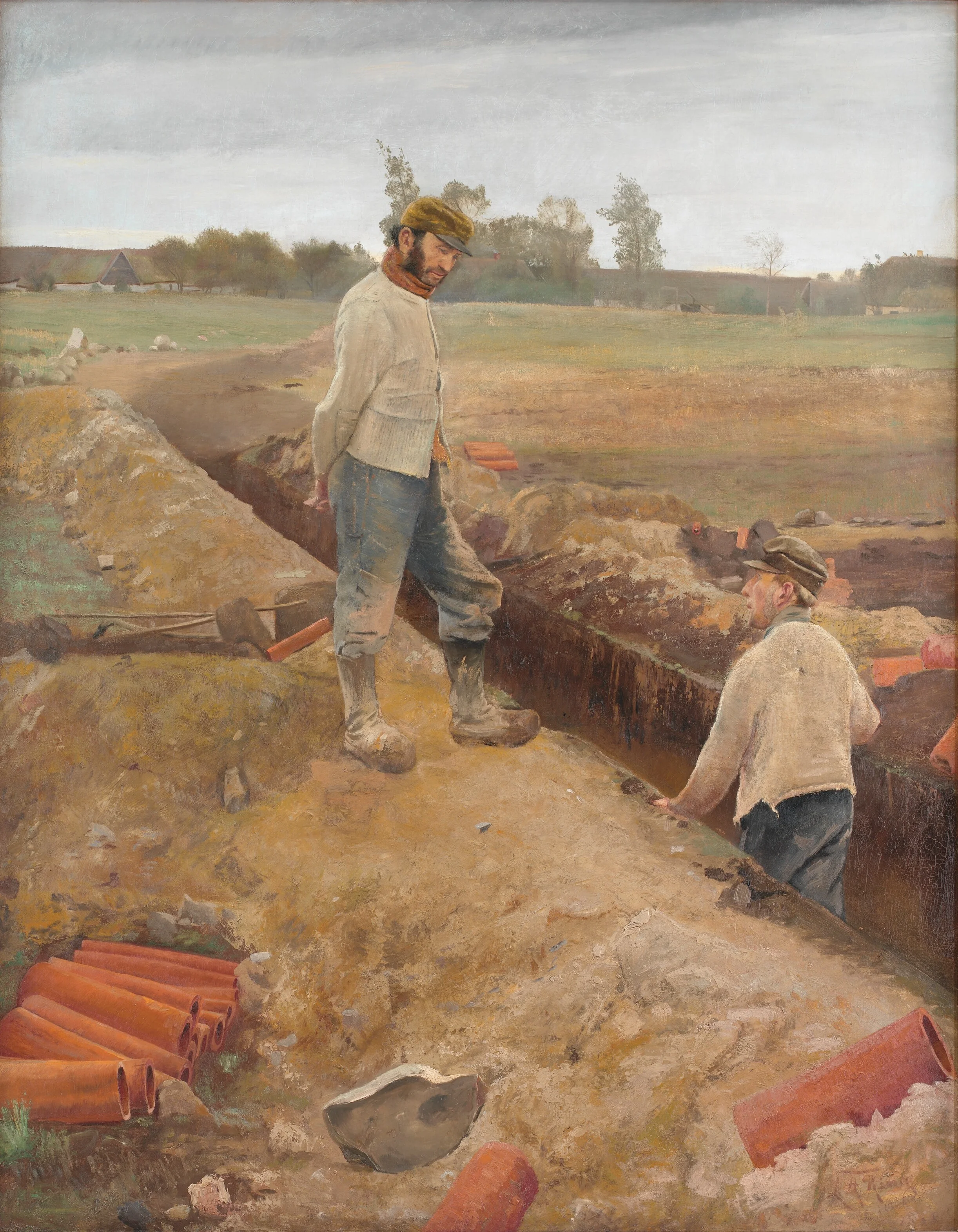 Drain Diggers, detail